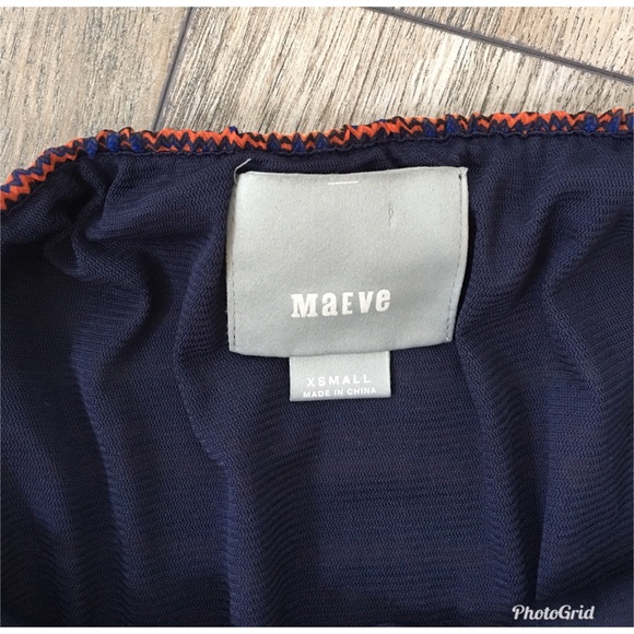 ANTHROPOLOGIE Maeve Strapless Dress Sz XS $160! - Picture 6 of 6